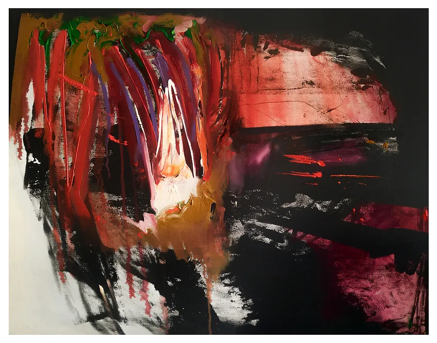 Зображення "пейзаж 2" від євген григор'єв, матеріали: Полотно, олія, медіум: Живопис, місто: Львів, серія: "Левітація"