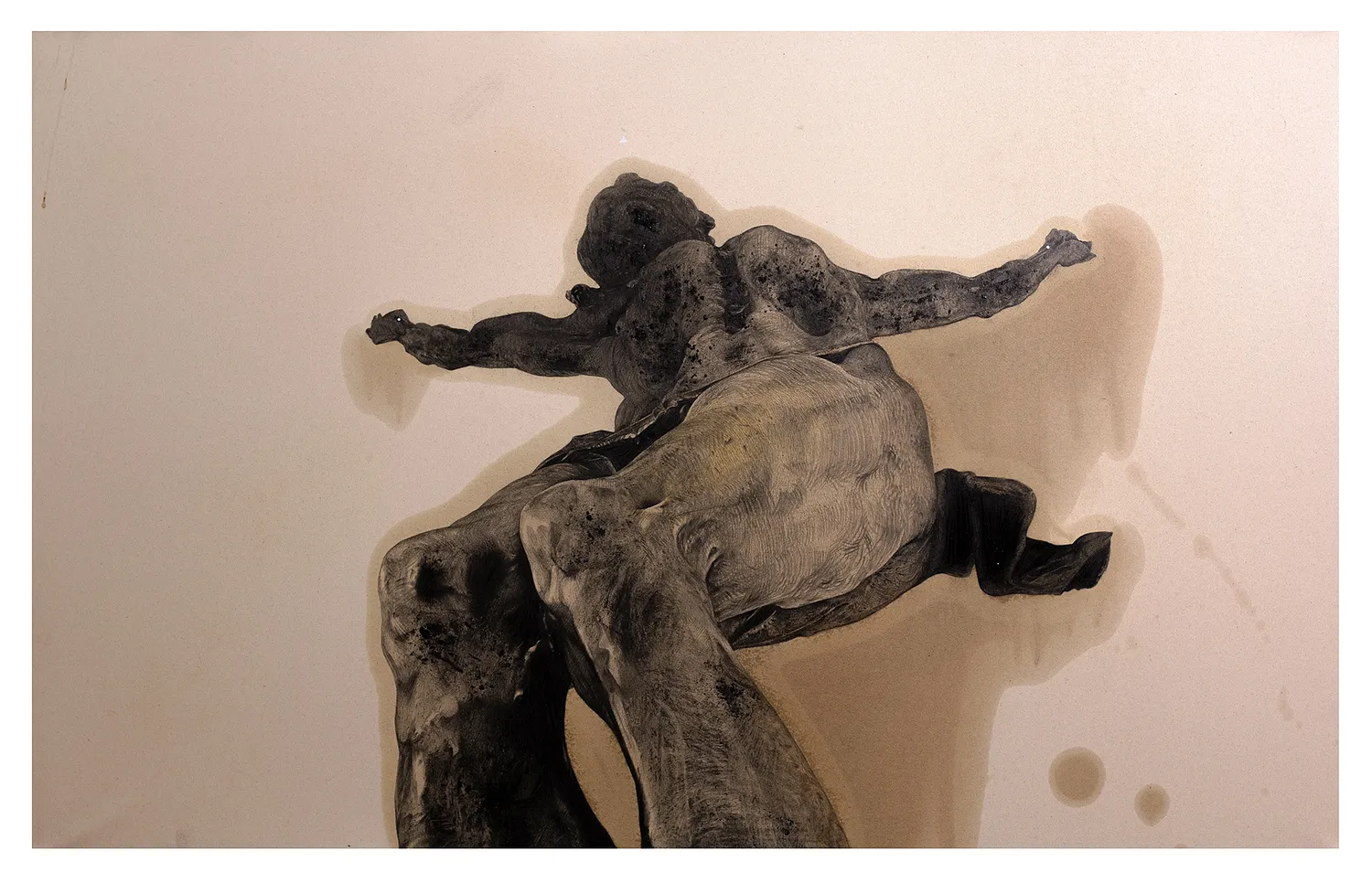 Обкладинка проєкту "Посмішка розіп'ятої людини" від євген григор'єв, проєкт типу Виставки, базується у Галерея "Світло" м. Львів, вул. Валова, буд. 19, створено у 05.02.2026