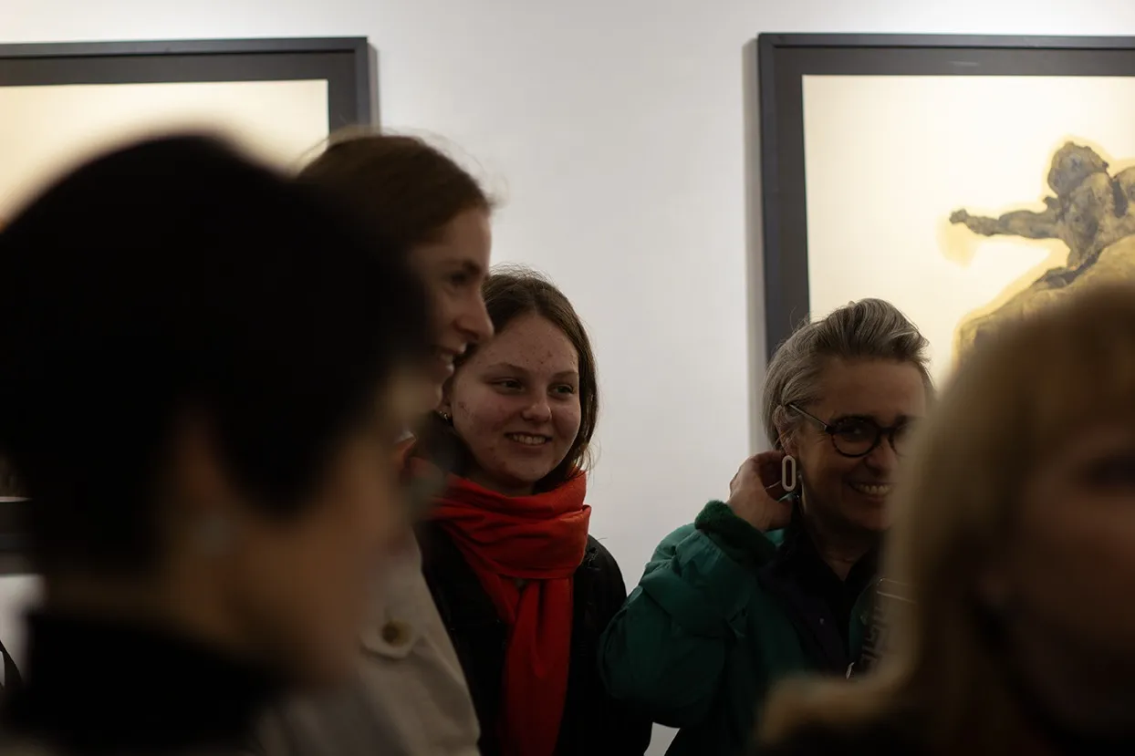 Фото до проєкту "Посмішка розіп'ятої людини" від євген григор'єв, проєкт типу Виставки, базується у Галерея "Світло" м. Львів, вул. Валова, буд. 19, створено у 05.02.2026 Фото 17 з 20.