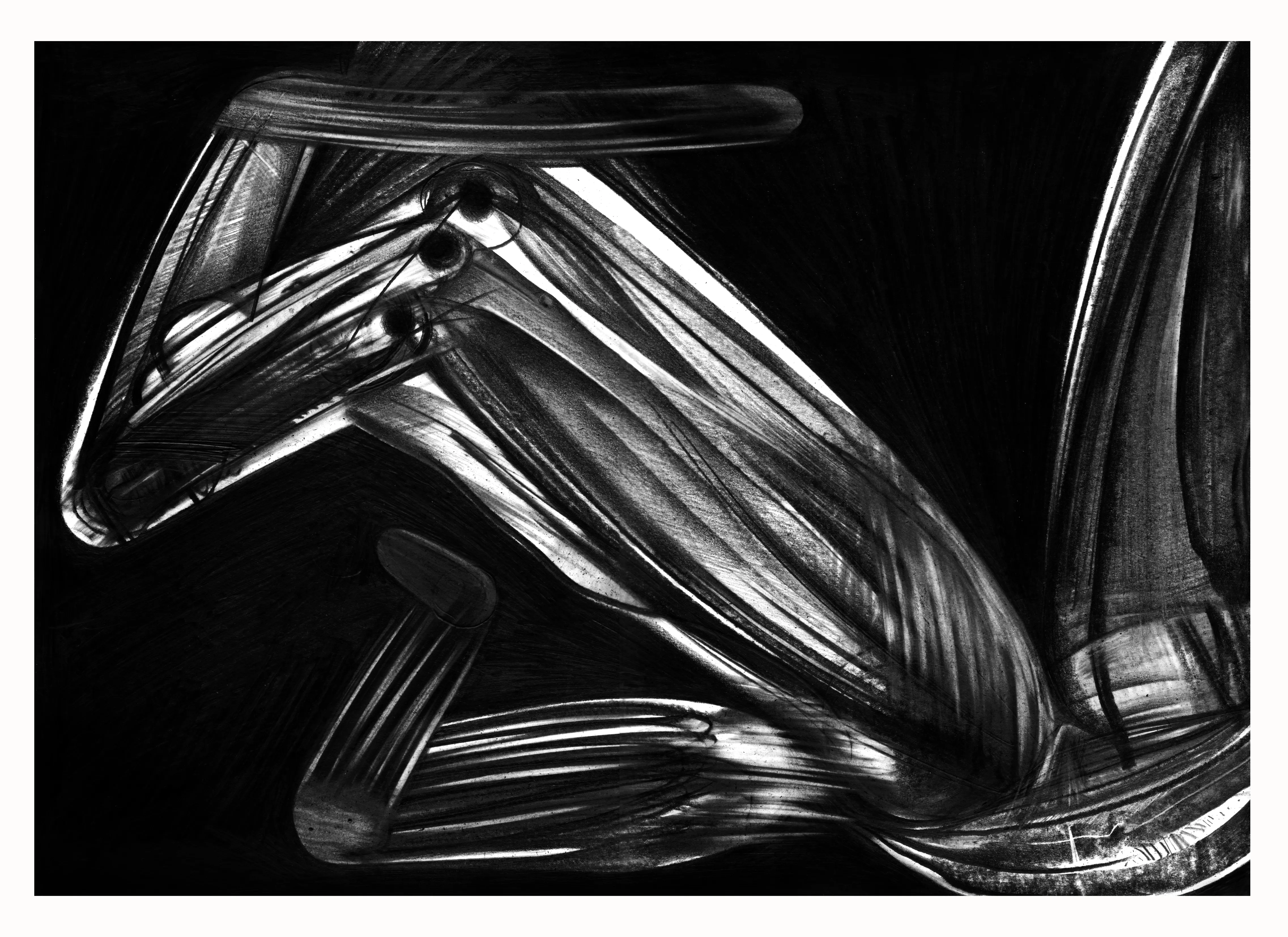 Зображення "Рука" від євген григор'єв, розмір: А3, матеріали: папір, графіт, медіум: Графіка, місто: Львів, серія: "Чорне,сіре, біле", ціна: €300