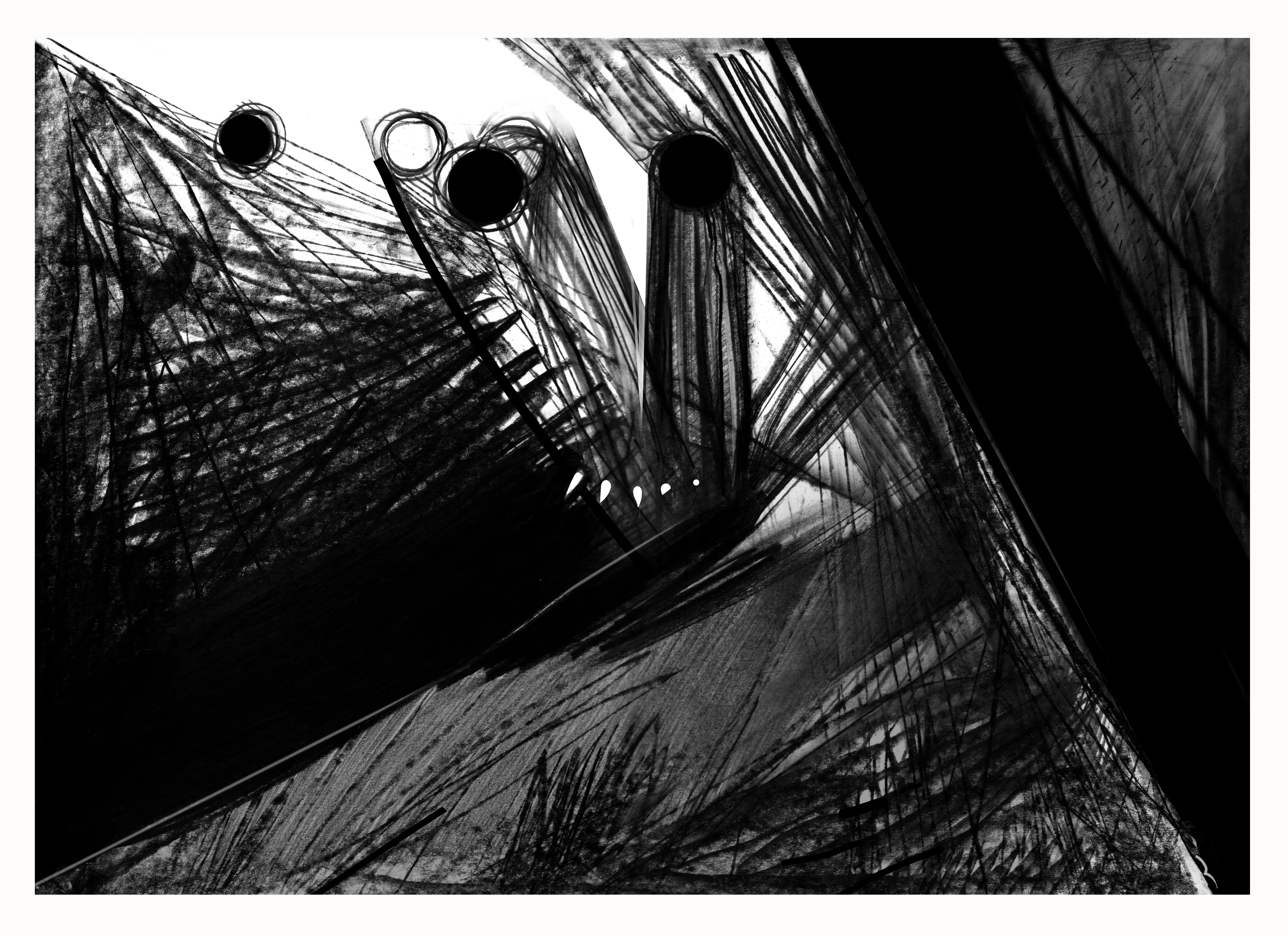 Зображення "Мадонна" від євген григор'єв, розмір: А3, матеріали: папір, графіт, медіум: Графіка, місто: Львів, серія: "Чорне,сіре, біле", ціна: €300