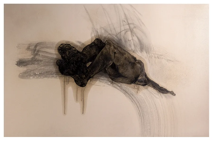 Зображення "Untitled" від євген григор'єв, медіум: Графіка, серія: "Посмішка розіп'ятої людини", ціна: €800