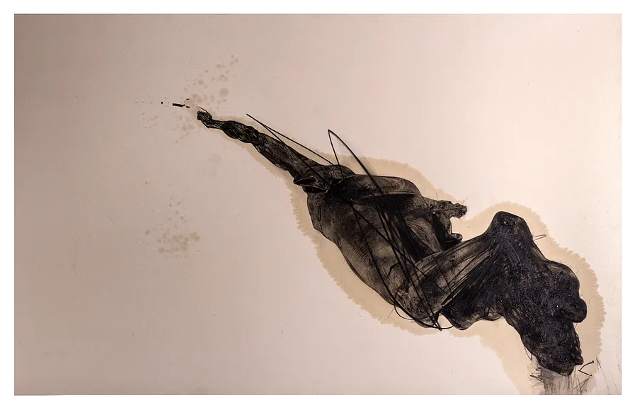 Зображення "Untitled" від євген григор'єв, медіум: Графіка, серія: "Посмішка розіп'ятої людини"