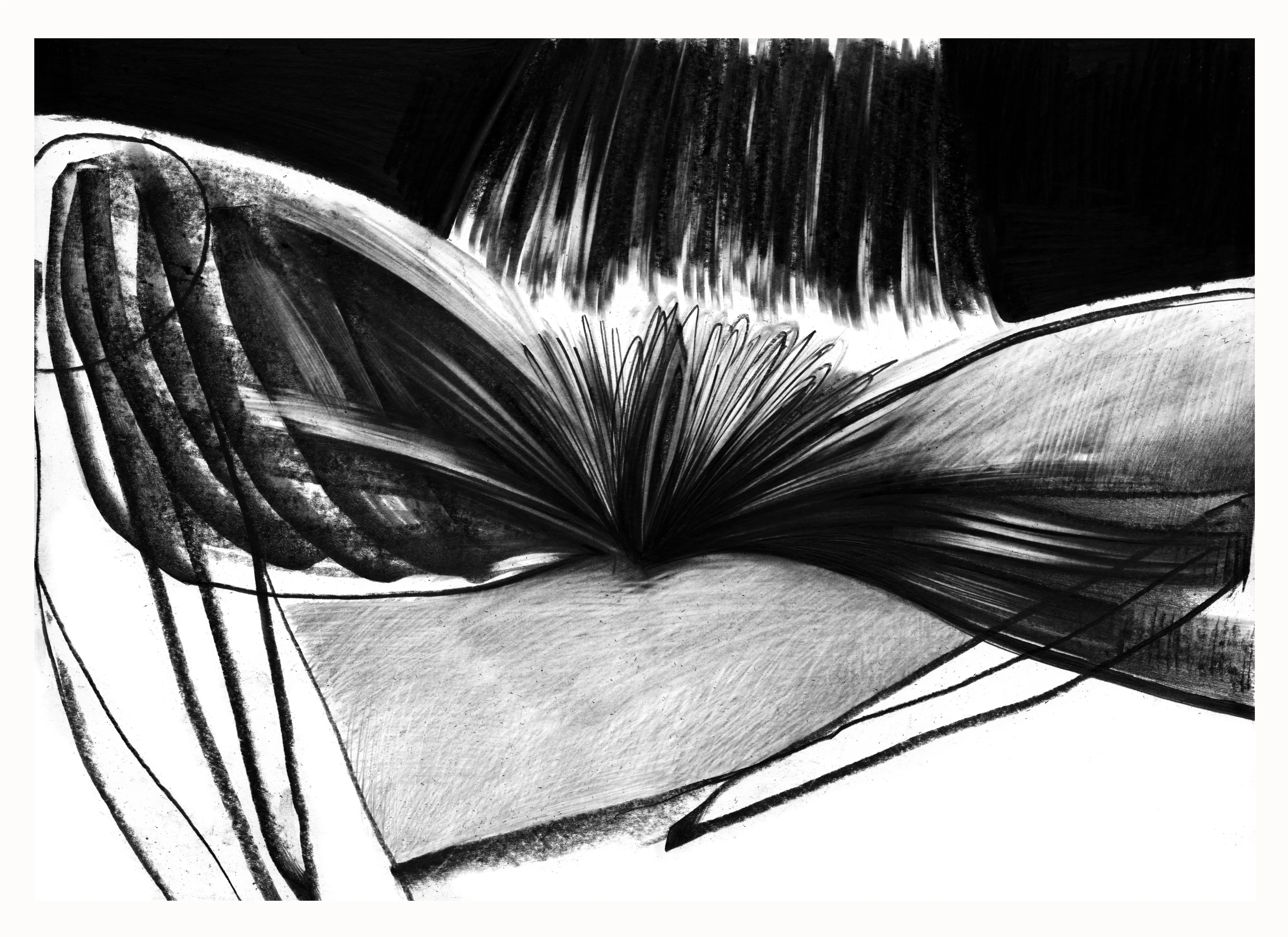 Зображення "5" від євген григор'єв, розмір: А3, матеріали: папір, графіт, медіум: Графіка, місто: Львів, серія: "Чорне,сіре, біле"