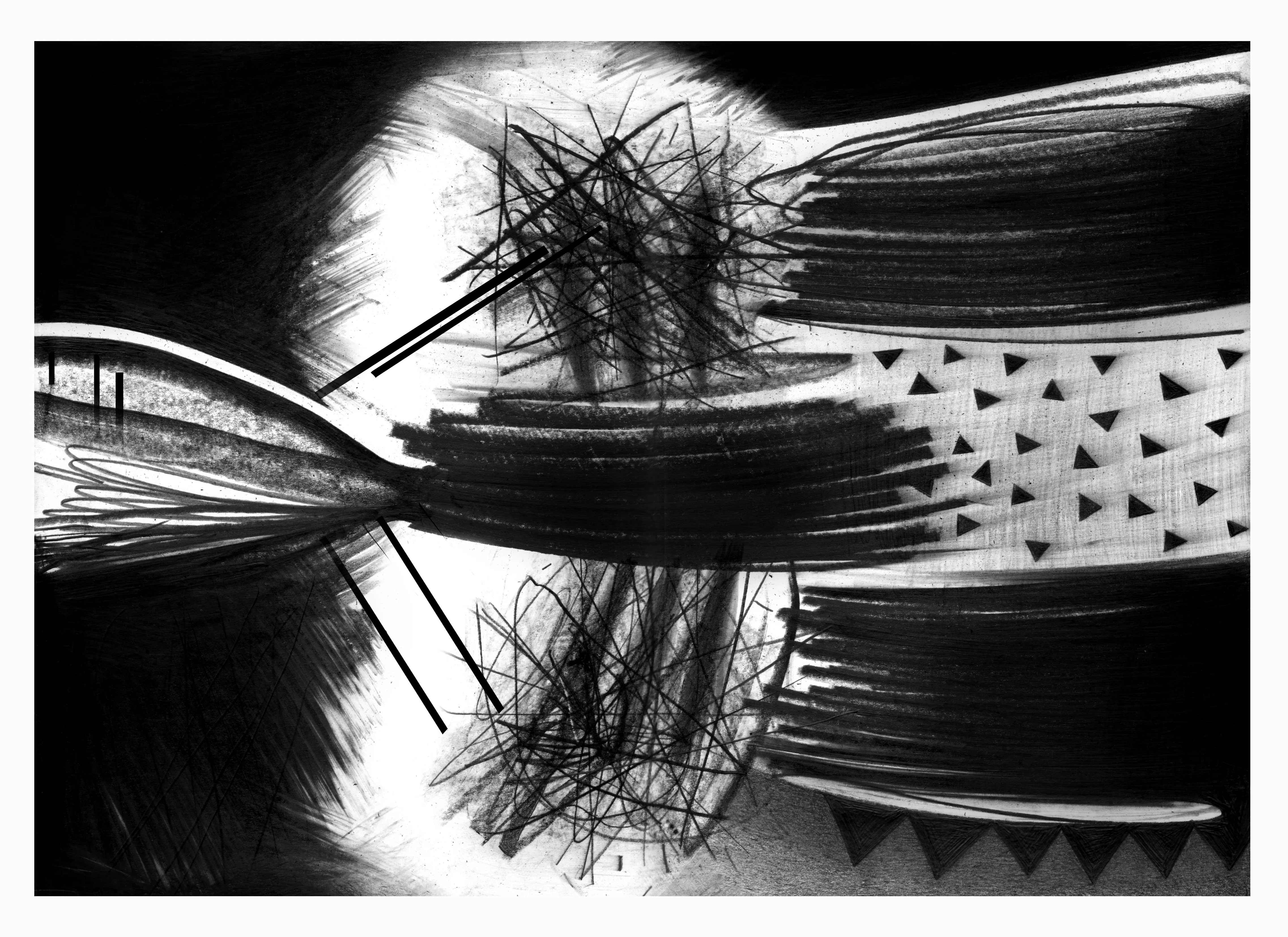 Зображення "11" від євген григор'єв, розмір: А3, матеріали: папір, графіт, медіум: Графіка, місто: Львів, серія: "Чорне,сіре, біле", ціна: €300