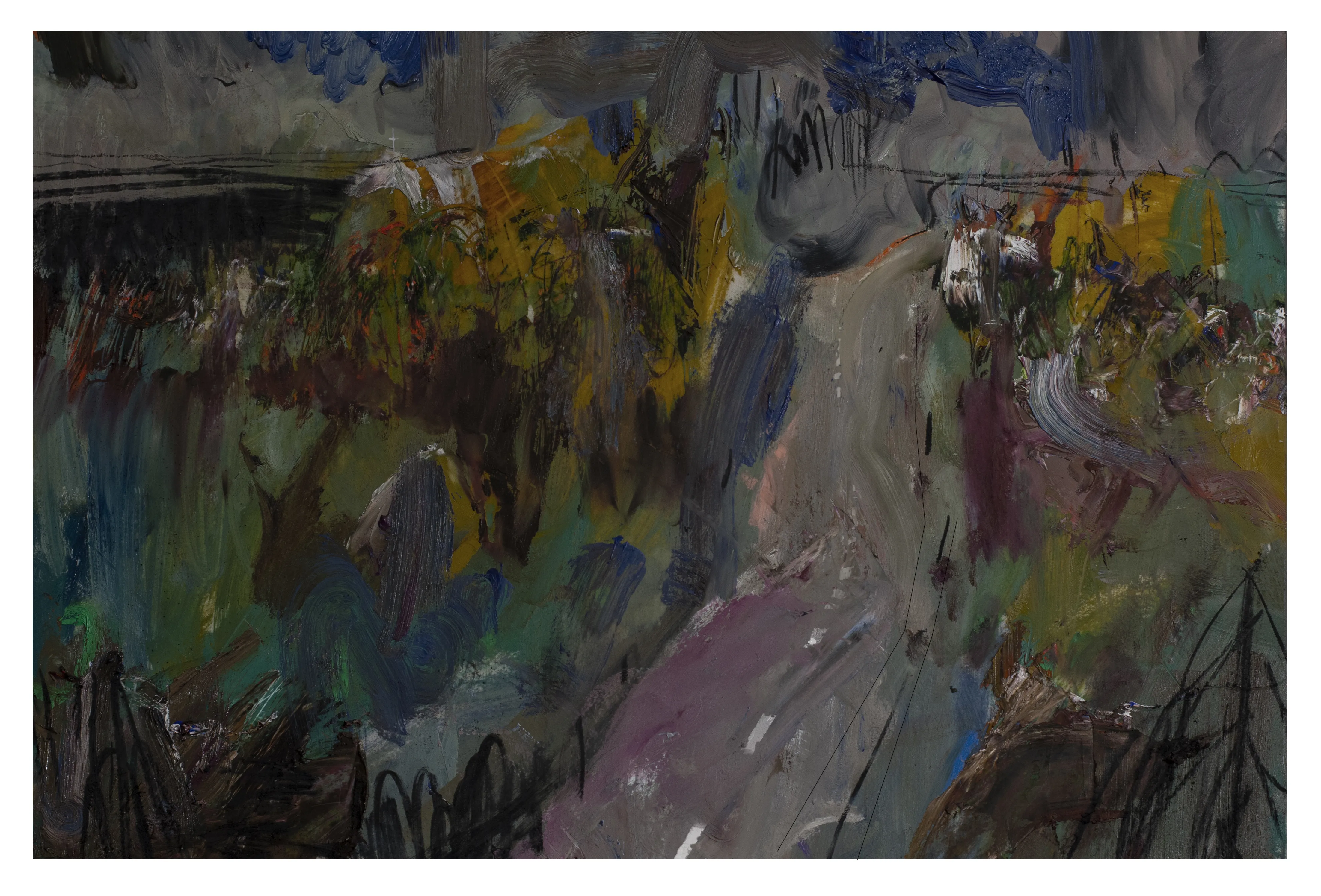 Зображення "113" від євген григор'єв, медіум: Живопис, серія: "Вигадані пейзажі"