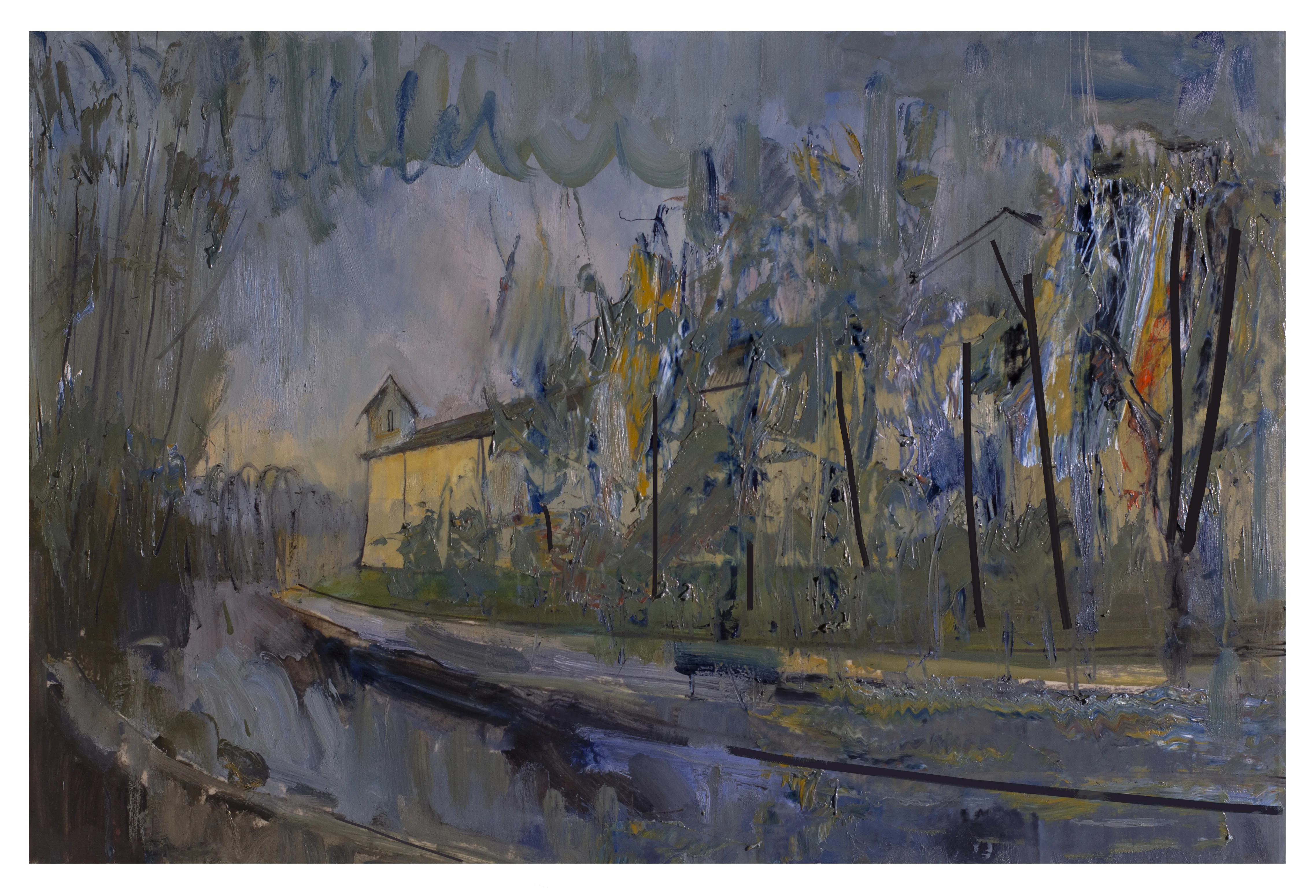 Зображення "115" від євген григор'єв, медіум: Живопис, серія: "Вигадані пейзажі"