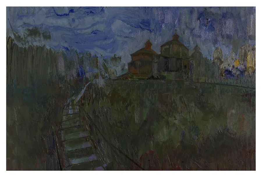 Зображення "118" від євген григор'єв, медіум: Живопис, серія: "Вигадані пейзажі"