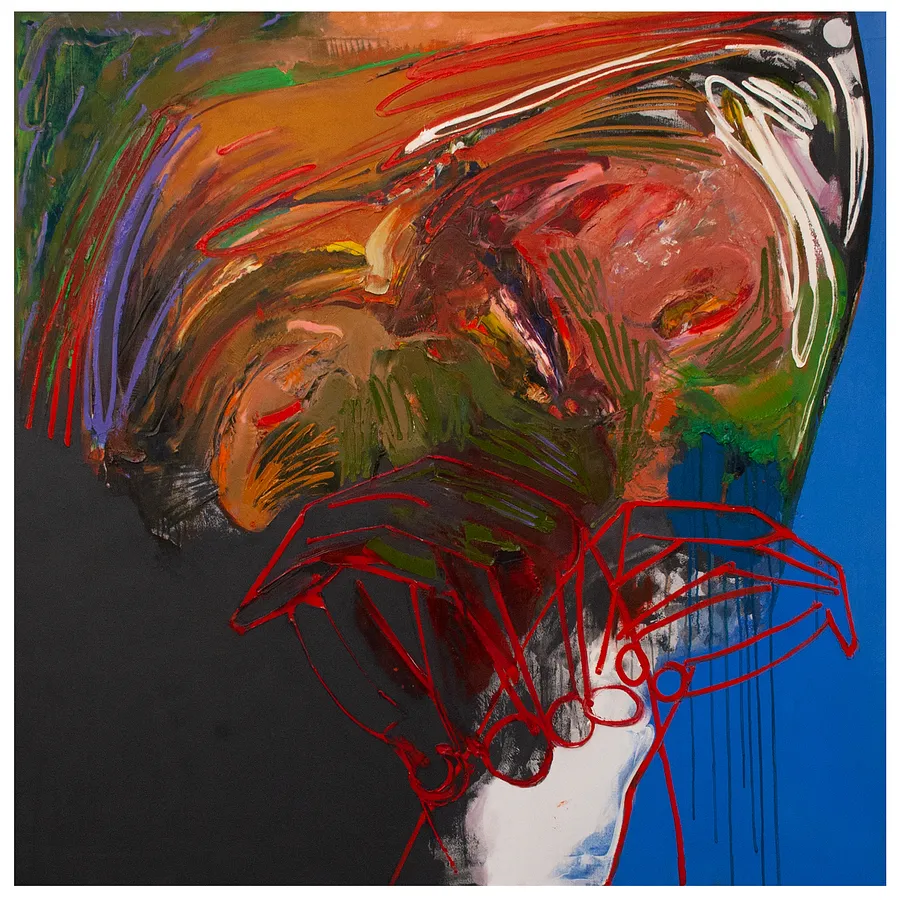 Зображення "El Cóndor Pasa" від євген григор'єв, матеріали: Полотно, олія, медіум: Живопис, місто: Львів, серія: "Левітація"