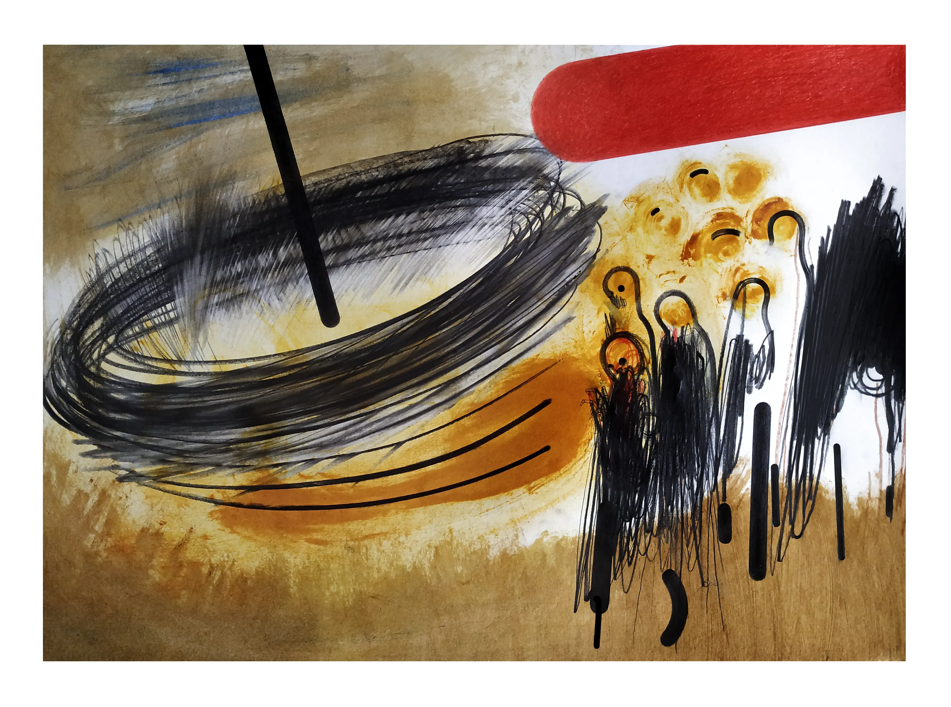 Зображення "Untitled" від євген григор'єв, медіум: Графіка, серія: "Камені у кишенях"