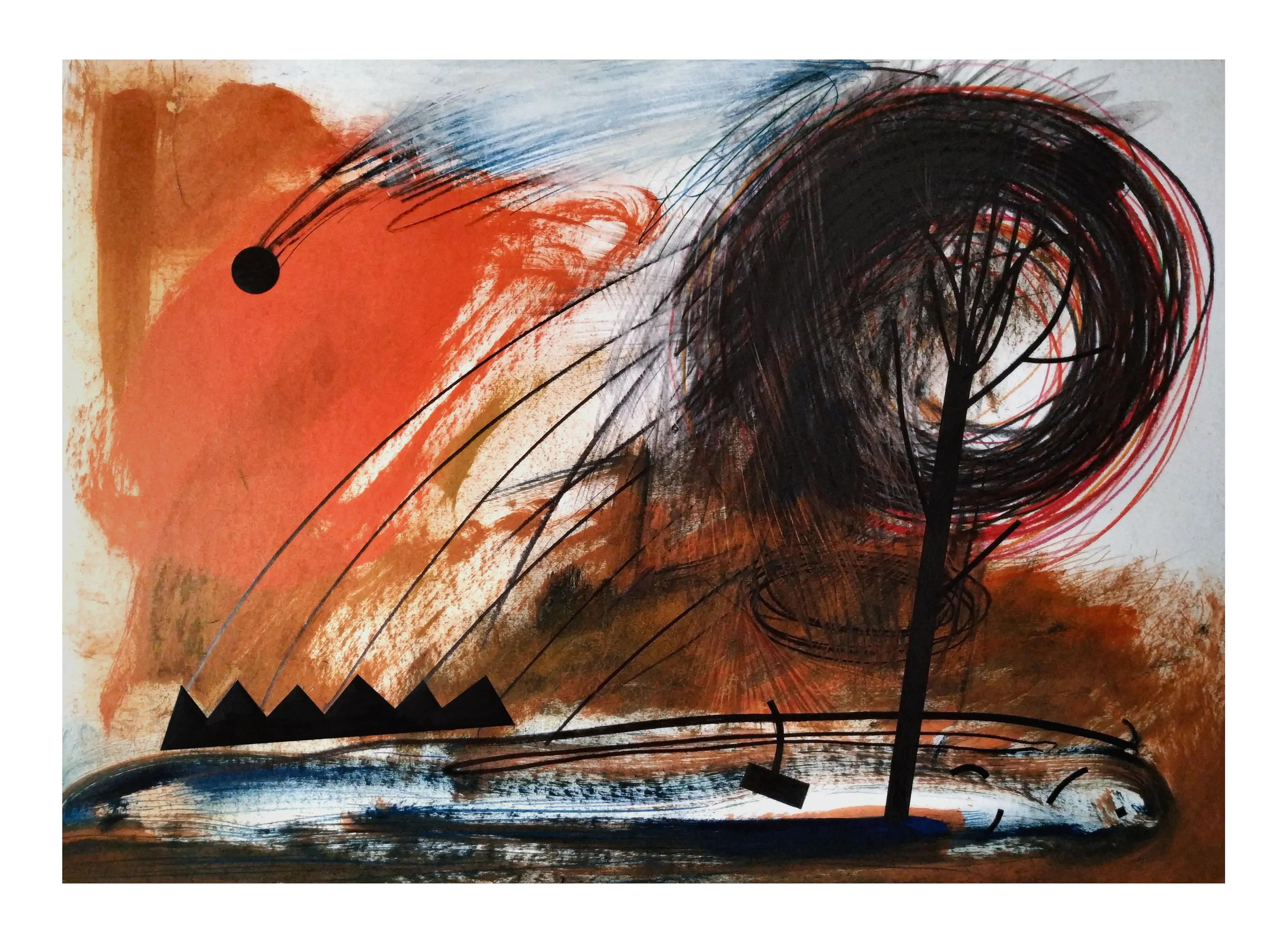 Зображення "Untitled" від євген григор'єв, медіум: Графіка, серія: "Камені у кишенях"