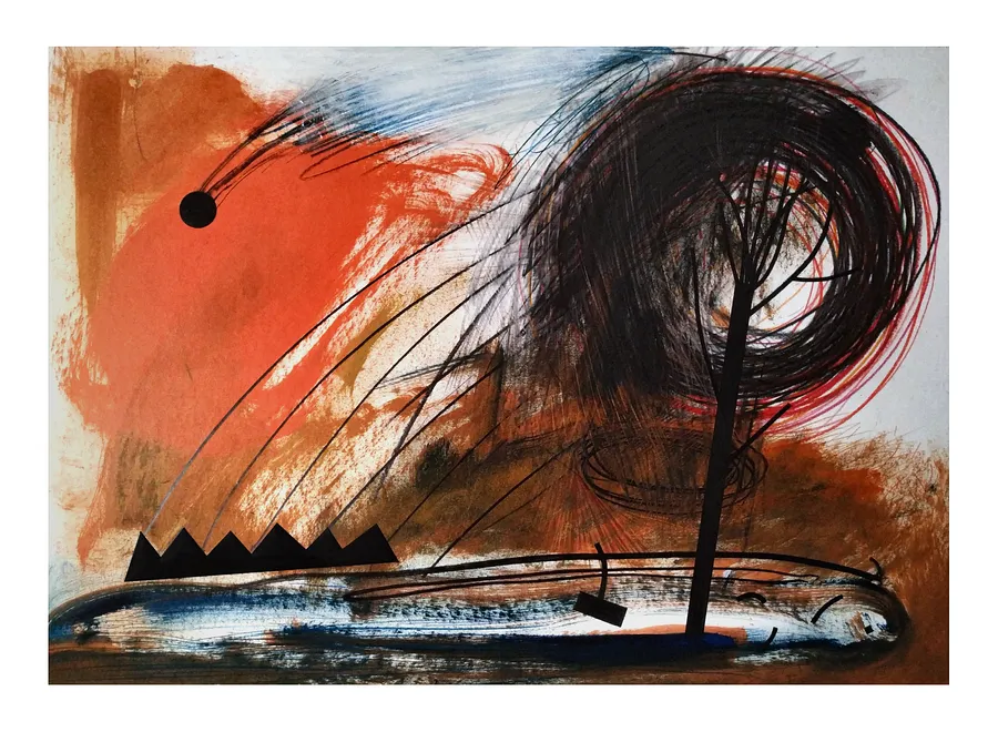 Зображення "Untitled" від євген григор'єв, медіум: Графіка, серія: "Камені у кишенях"