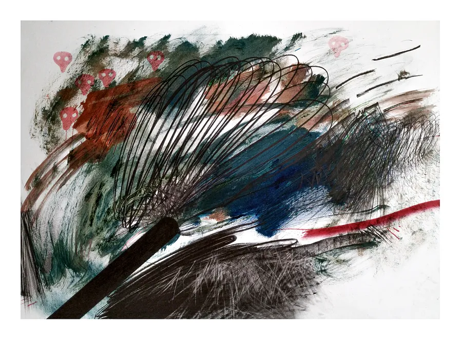 Зображення "Untitled" від євген григор'єв, медіум: Графіка, серія: "Камені у кишенях"