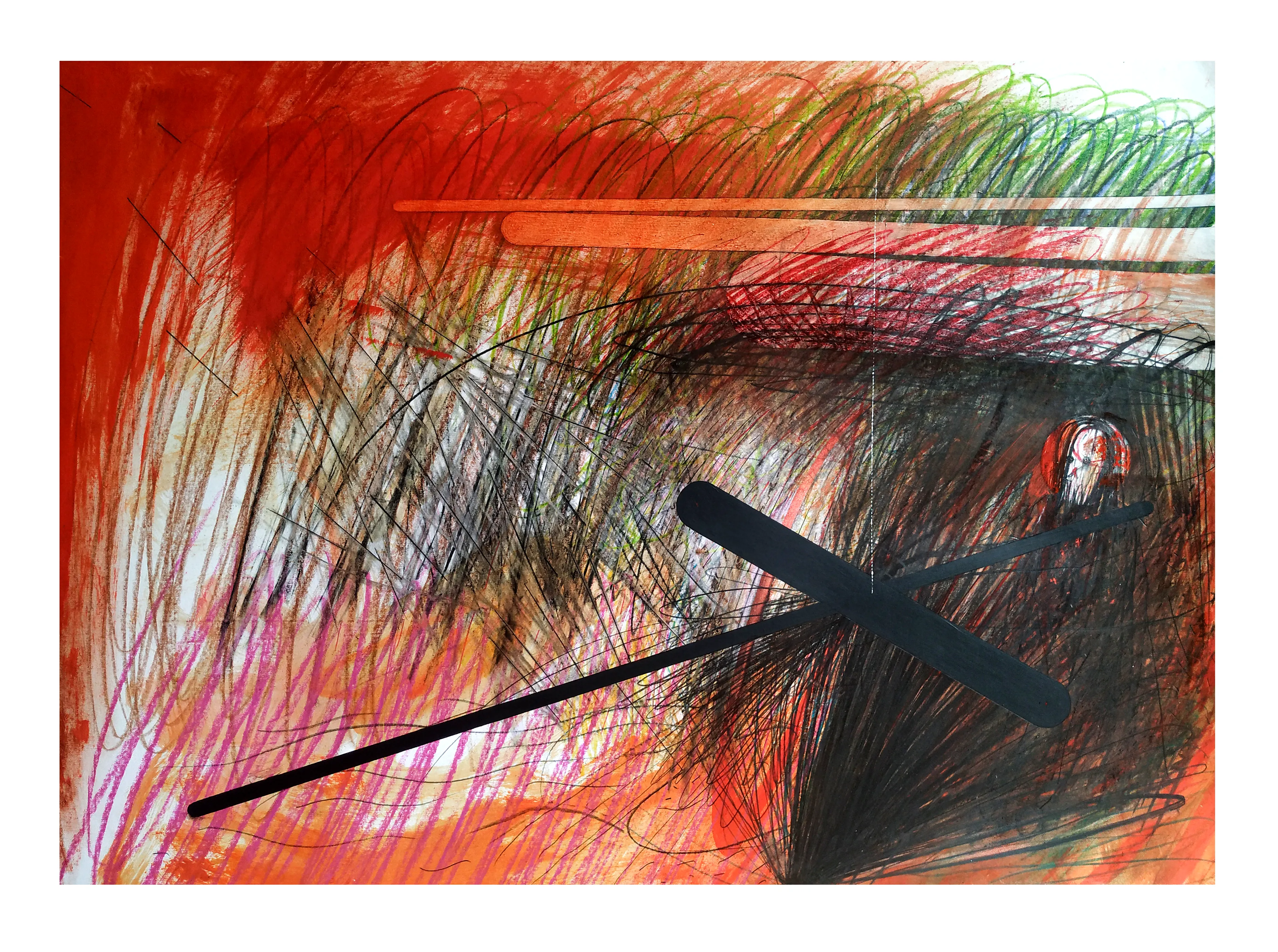 Зображення "Untitled" від євген григор'єв, медіум: Графіка, серія: "Камені у кишенях"