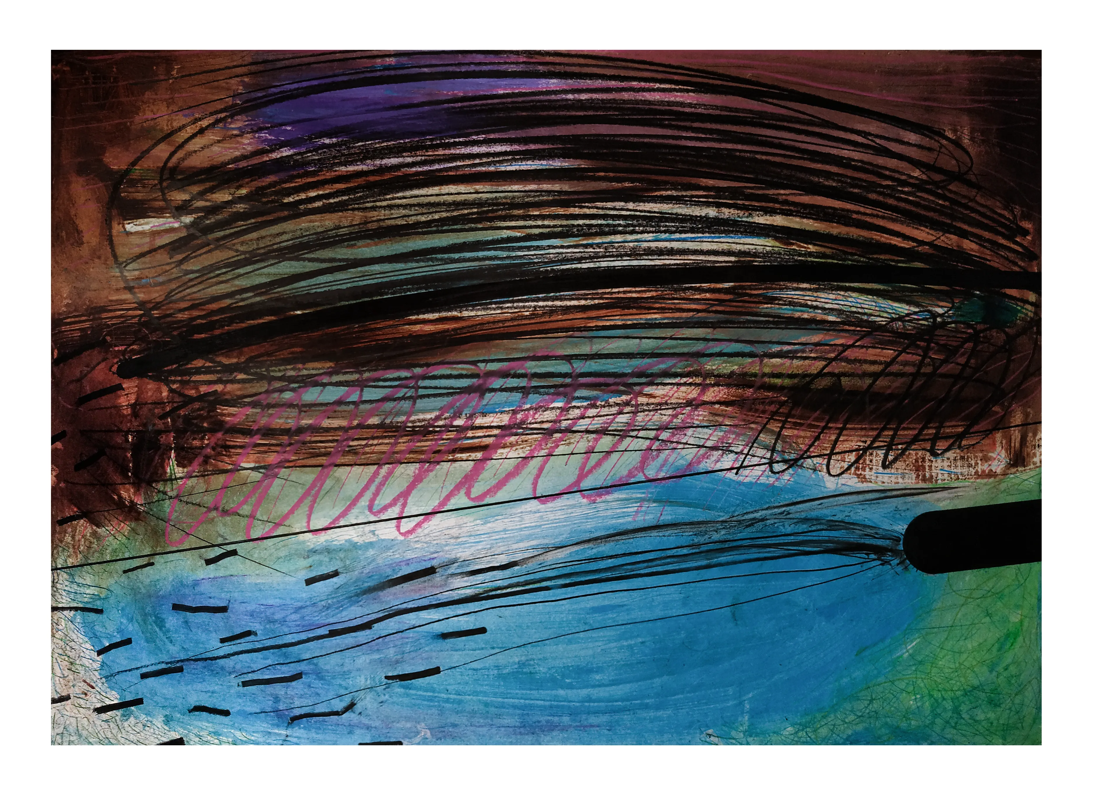 Зображення "Untitled" від євген григор'єв, медіум: Графіка, серія: "Камені у кишенях"