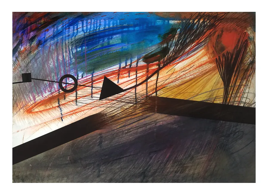 Зображення "Untitled" від євген григор'єв, медіум: Графіка, серія: "Камені у кишенях"